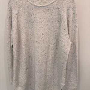 Loft Speckled Light Grey Sweater-NWOT